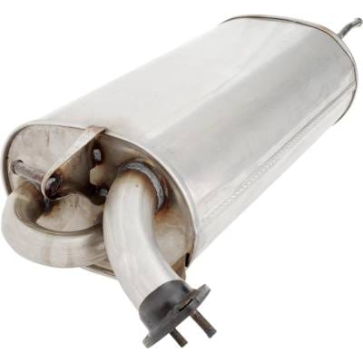 New Stainless Steel Muffler Compatible With Toyota Camry Le 4 Cyl 2.4L Camry Se 4 Cyl 2.4L Camry Xle thumbnail 4