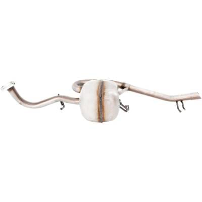 New Stainless Steel Muffler Compatible With Toyota Yaris Le 4 Cyl 1.5L Yaris Base 4 Cyl 1.5L Yaris thumbnail 10