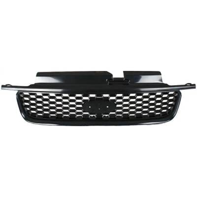 New Black Grille Assembly Compatible With Ford Escape Xls 4 Cyl 2.0L Escape Xlt 4 Cyl 2.0L Escape thumbnail 2