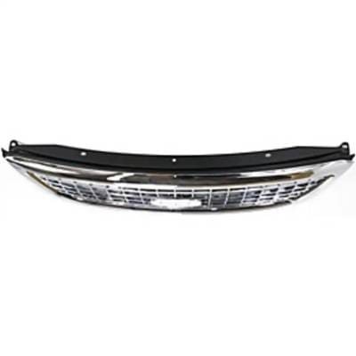 New Chrome Shell Grille Assembly Compatible With Ford Windstar Lx 6 Cyl 3.8L Windstar Se 6 Cyl 3.8L thumbnail 14
