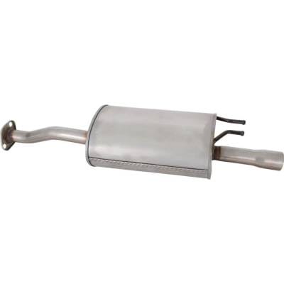 New Stainless Steel Muffler Compatible With Honda Civic Lx 4 Cyl 1.8L Civic Ex-L 4 Cyl 1.8L Civic thumbnail 2