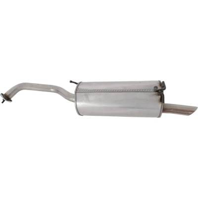New Stainless Steel Muffler Compatible With Nissan Sentra Sl 4 Cyl 2.0L Sentra Base 4 Cyl 2.0L thumbnail 4