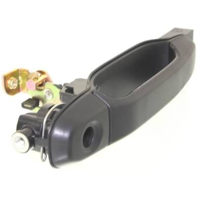Front Left (Driver Side) Exterior Door Handle Compatible With 1991-1997 Toyota Previa Textured Black thumbnail 6