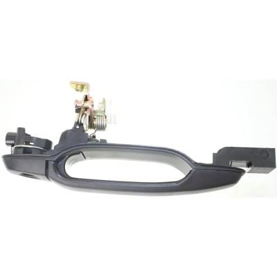 Front Left (Driver Side) Exterior Door Handle Compatible With 1991-1997 Toyota Previa Textured Black thumbnail 12