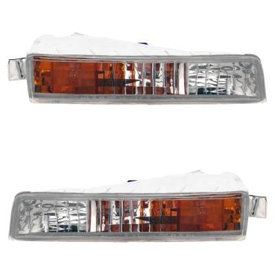 New Front Right And Front Left Turn Signal Light Compatible With Honda Prelude Base 4 Cyl 2.2L thumbnail 2