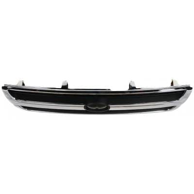 New Chrome Shell Grille Assembly Compatible With Toyota Tacoma Sr5 6 Cyl 3.4L Tacoma Sr5 4 Cyl 2.7L thumbnail 10