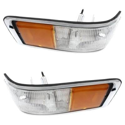 New Pair Of Corner Light Compatible With Lincoln Town Car Base 8 Cyl 5.0L Town Car Touring Edition 8 thumbnail 10