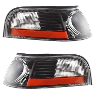 New Pair Of Corner Light Compatible With Mercury Marauder Base 2003-2004 By Fo2521172 3W3z13200ba thumbnail 2