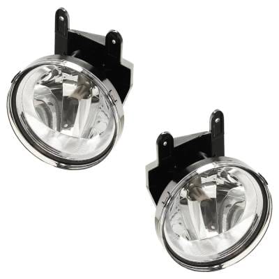 New Front Right And Front Left Fog Light Compatible With Lincoln Navigator Base 8 Cyl 5.4L Blackwood thumbnail 2