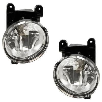 New Front Right And Front Left Fog Light Compatible With Lincoln Navigator Base 8 Cyl 5.4L Blackwood