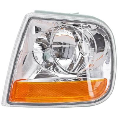 New Lightning Style Corner Light Compatible With Ford F-150 Heritage Xlt 8 Cyl 4.6L F-250 Base 8 Cyl thumbnail 2