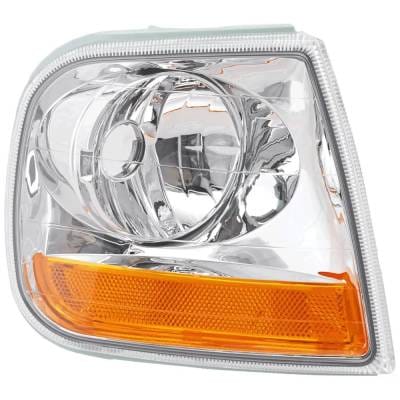 New Right Corner Light Compatible With Ford F-150 Base 8 Cyl 5.4L F-250 Xlt 8 Cyl 4.6L F-150 thumbnail 2
