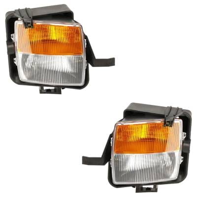 New Front Left And Front Right Fog Light Compatible With Cadillac Cts Base 6 Cyl 2.8L Cts Luxury 6 thumbnail 2