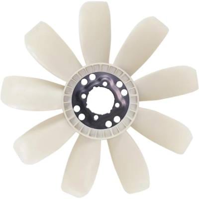 New 9 Blades Fan Blade Compatible With Chevrolet Gmc Silverado 1500 Ls 8 Cyl 5.3L Tahoe Base 8 Cyl thumbnail 8