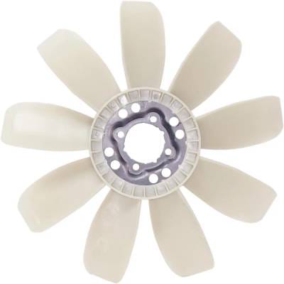 New 9 Blades Fan Blade Compatible With Chevrolet Gmc Sierra 2500 Hd Classic Slt 8 Cyl 6.0L Sierra thumbnail 2