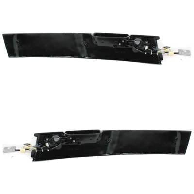 Front Pair Exterior Door Handle Compatible With 1990-1994 Chevrolet Lumina Primed Paintable With Key thumbnail 8