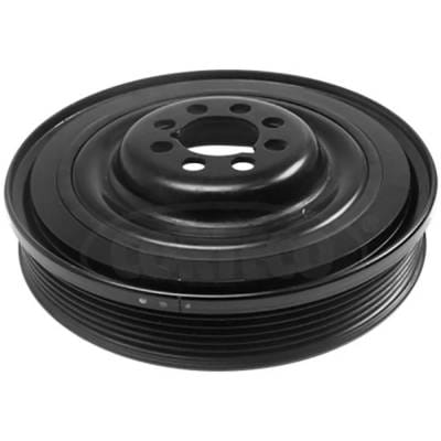 New 6 Grooves Crankshaft Pulley Compatible With Audi Volkswagen A4 Cabriolet 6 Cyl 3.0L Allroad thumbnail 2