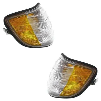 New Pair Of Parking Light Compatible With Mercedes Benz S350 Base 6 Cyl 3.4L S600 Base 12 Cyl 6.0L thumbnail 6