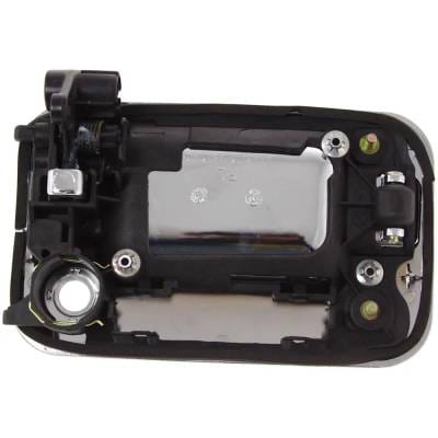 Front Left (Driver Side) Exterior Door Handle Compatible With 2004-2014 Ford F-150 Chrome With Key thumbnail 6