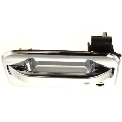 Front Driver Side Exterior Door Handle Compatible With 2004-2014 Ford F-150 Chrome With Key Hole thumbnail 12