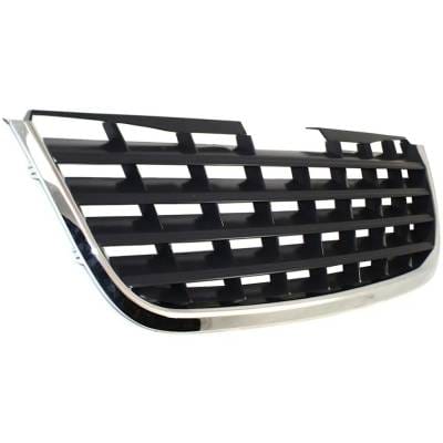 Grille Assembly Compatible With Chrysler Town & Country Lx 6 Cyl 3.3L Town & Country Lx 6 Cyl 3.8L thumbnail 6