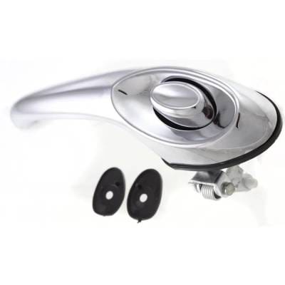 Front Left (Driver Side) Exterior Door Handle Compatible With 2001-2010 Chrysler Pt Cruiser Chrome thumbnail 4