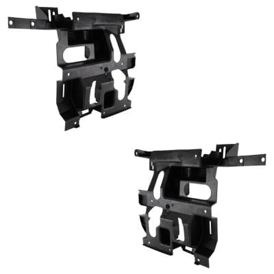 New Pair Of Headlight Bracket Compatible With Chevrolet Silverado 1500 Classic Ls 6 Cyl 4.3L thumbnail 3
