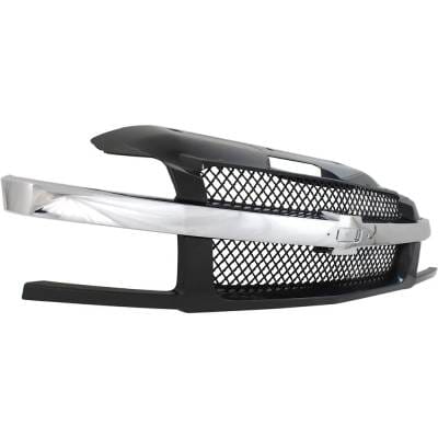 New Grille Assembly Compatible With Chevrolet Avalanche 1500 North Face 8 Cyl 5.3L Avalanche 1500 On thumbnail 4