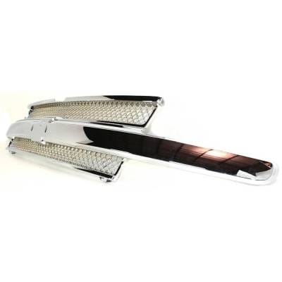 New Chrome Grille Assembly Compatible With Chevrolet Trailblazer Ltz 6 Cyl 4.2L Trailblazer North thumbnail 4