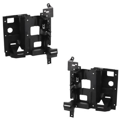 New Pair Of Headlight Bracket Compatible With Cadillac Escalade Base 8 Cyl 6.0L Escalade Ext Base 8 thumbnail 12