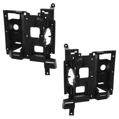 New Pair Of Headlight Bracket Compatible With Cadillac Escalade Esv Base 8 Cyl 6.0L Escalade Base 8 thumbnail 10