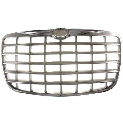 New Cross Bar Grille Assembly Compatible With Chrysler 300 Touring 6 Cyl 3.5L 300 C 8 Cyl 5.7L 300 S thumbnail 2