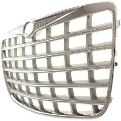 New Cross Bar Grille Assembly Compatible With Chrysler 300 Touring 6 Cyl 3.5L 300 C 8 Cyl 5.7L 300 S thumbnail 4