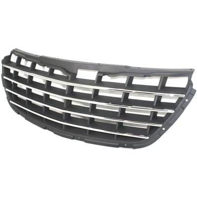 Grille Assembly Compatible With Chrysler Pacifica Limited 6 Cyl 3.5L Pacifica Touring 6 Cyl 3.5L thumbnail 4
