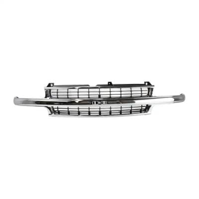New Cross Bar Grille Assembly Compatible With Chevrolet Tahoe Limited 8 Cyl 5.7L Suburban 2500 Base thumbnail 2