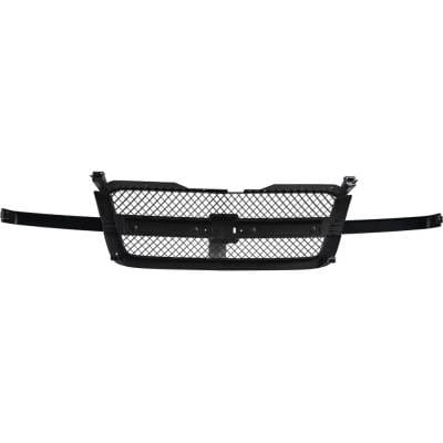New Grille Assembly Compatible With Chevrolet Silverado 1500 Classic Ss 8 Cyl 6.0L Silverado 1500 Ss thumbnail 8