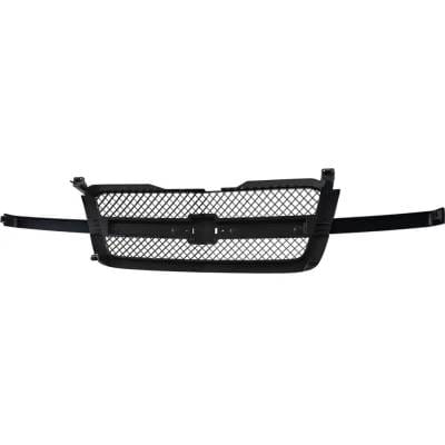 New Grille Assembly Compatible With Chevrolet Silverado 1500 Ss 8 Cyl 6.0L Silverado 1500 Classic Ss thumbnail 10
