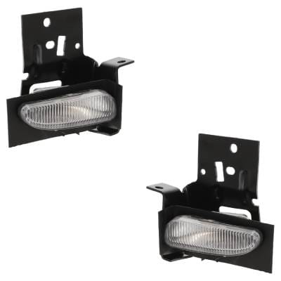 New Front Left And Front Right Fog Light Compatible With Ford Mustang Gt 8 Cyl 4.6L Mustang Base 6