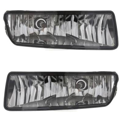New Front Left And Front Right Fog Light Compatible With Ford Expedition Xls 8 Cyl 4.6L 2004
