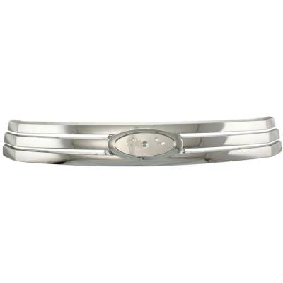 New Chrome Grille Assembly Compatible With Ford Fusion Sel 6 Cyl 3.0L Fusion S 4 Cyl 2.3L Fusion Se thumbnail 2