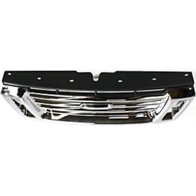 New Chrome/Black Insert Grille Assembly Compatible With Ford Explorer Sport Trac Limited 6 Cyl 4.0L thumbnail 14
