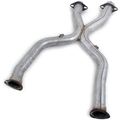 New 2.5 In. Exhaust Pipe Compatible With Ford Mustang Svt Cobra R 8 Cyl 5.4L Mustang Mach 1 8 Cyl thumbnail 2