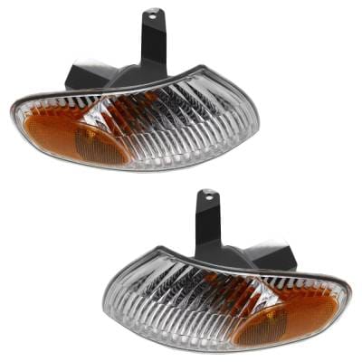 New Front Left And Front Right Turn Signal Light Compatible With Chevrolet Prizm Base 4 Cyl 1.8L thumbnail 4