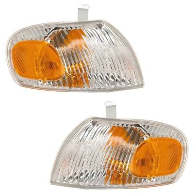 New Front Left And Front Right Turn Signal Light Compatible With Chevrolet Prizm Base 4 Cyl 1.8L thumbnail 2