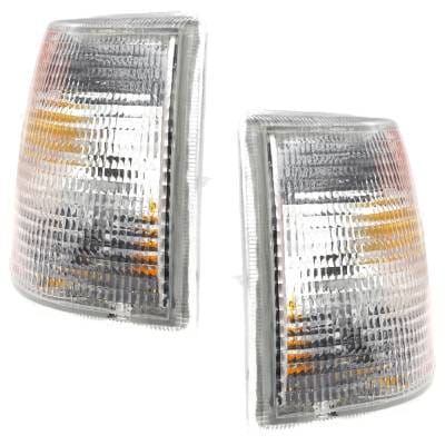 New Pair Of Corner Light Compatible With Volvo 850 T-5 5 Cyl 2.3L 850 Turbo 5 Cyl 2.3L 1993-1997 By thumbnail 6