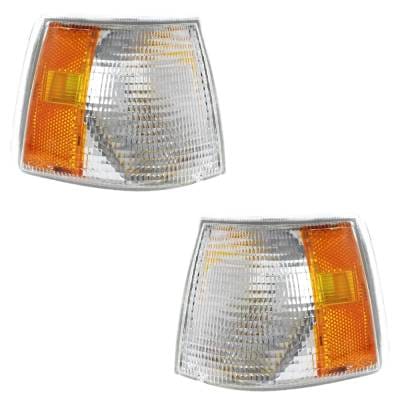 New Pair Of Corner Light Compatible With Volvo 850 T-5 5 Cyl 2.3L 850 R 5 Cyl 2.3L 1993-1997 By thumbnail 2