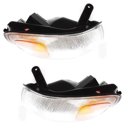 New Pair Of Corner Light Compatible With Toyota Sienna Le 6 Cyl 3.0L Sienna Ce 6 Cyl 3.0L 1998-2000 thumbnail 12