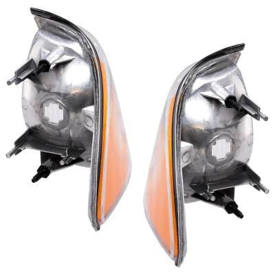 New Pair Of Corner Light Compatible With Ford Mustang Svt Cobra R 8 Cyl 5.0L Mustang Gt 8 Cyl 5.0L thumbnail 7