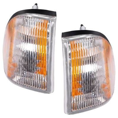 New Pair Of Corner Light Compatible With Ford Mustang Svt Cobra 8 Cyl 5.0L Mustang Gt 8 Cyl 5.0L thumbnail 2