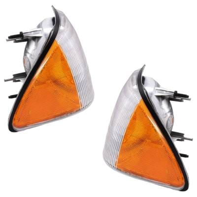 New Pair Of Corner Light Compatible With Ford Mustang Svt Cobra 8 Cyl 5.0L Mustang Gt 8 Cyl 5.0L thumbnail 8